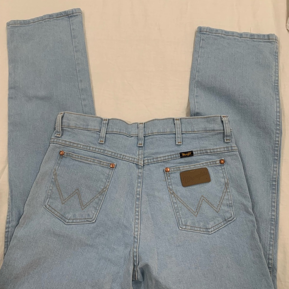 Mens Wrangler Cowboy Cut Slim Fit Light Wash